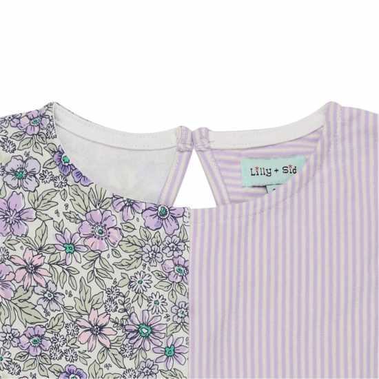 Lilly And Sid Patchwork A-Line Dress Lilly And Sid Patchwork A-Line Dress