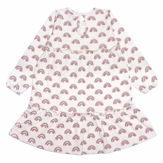 Lilly And Sid Rainbow Jersey A-Line Dress Lilly And Sid Rainbow Jersey A-Line Dress