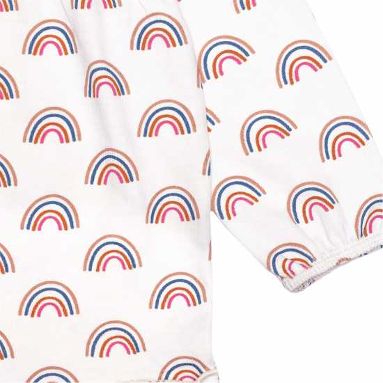 Lilly And Sid Rainbow Jersey A-Line Dress Lilly And Sid Rainbow Jersey A-Line Dress