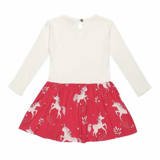 Lilly And Sid Unicorn A-Line Dress  