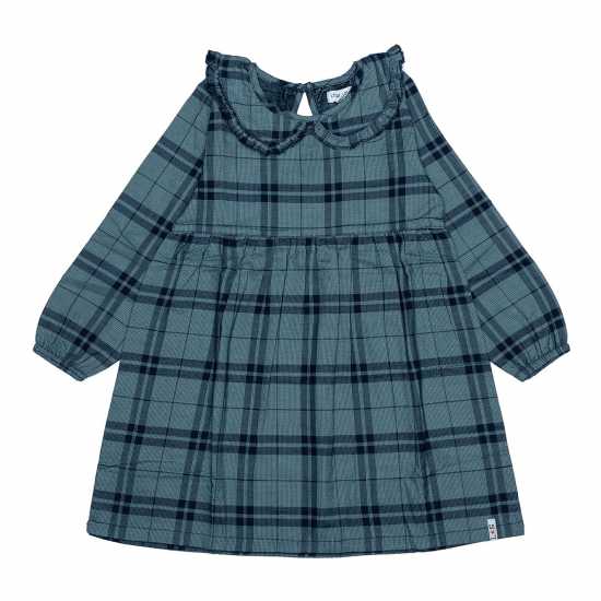 Lilly And Sid Check Collar A-Line Dress Lilly And Sid Check Collar A-Line Dress