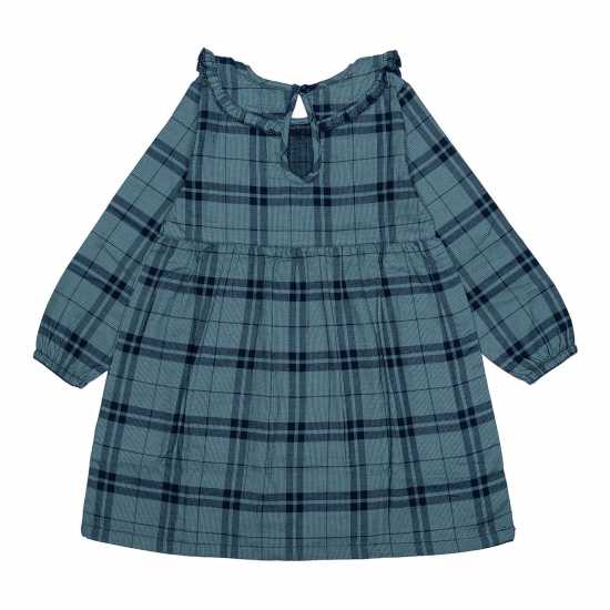 Lilly And Sid Check Collar A-Line Dress Lilly And Sid Check Collar A-Line Dress