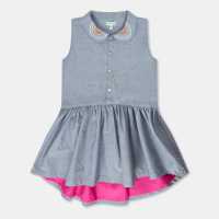 Lilly And Sid Rainbow Color A-Line Dress Lilly And Sid Rainbow Color A-Line Dress