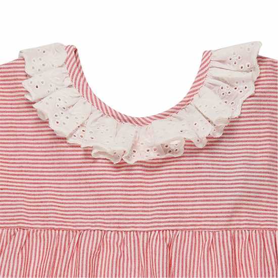Lilly And Sid Red Woven A-Line Dress Lilly And Sid Red Woven A-Line Dress