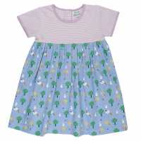 Lilly And Sid Multicoloured Bunny Print A-Line Dress Lilly And Sid Multicoloured Bunny Print A-Line Dress