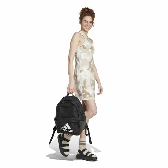 Adidas Essentials 3-Stripes Camo Print Racer Back Tank Dress Womens  Дамски поли и рокли