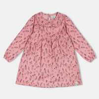 Lilly And Sid Floral Cord A-Line Dress Lilly And Sid Floral Cord A-Line Dress