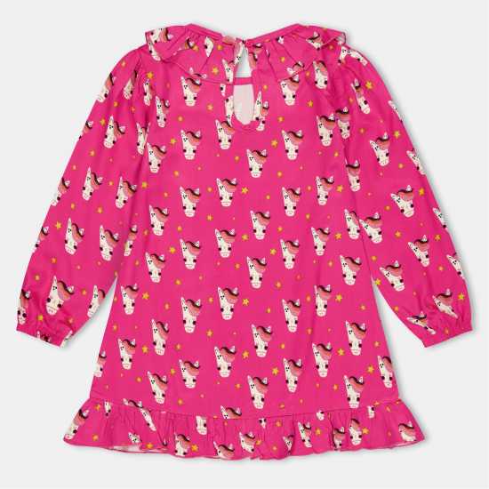 Lilly And Sid Kids' Horse A Line Dress  