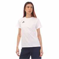 Adidas Co Tee W Ld99 Бяло Дамски тениски и фланелки