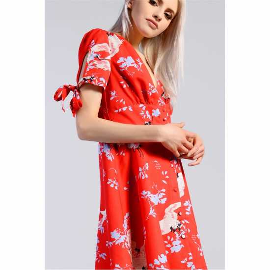 Дамски поли и рокли Glamorous Floral Print Skater Mini Dress Glamorous Floral Print Skater Mini Dress Дамски поли и рокли