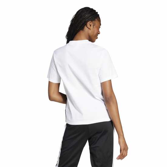 Adidas Essentials 3-Stripes Cotton T-Shirt Womens  Дамски тениски и фланелки