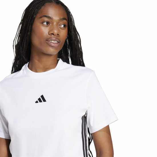 Adidas Essentials 3-Stripes Cotton T-Shirt Womens  Дамски тениски и фланелки