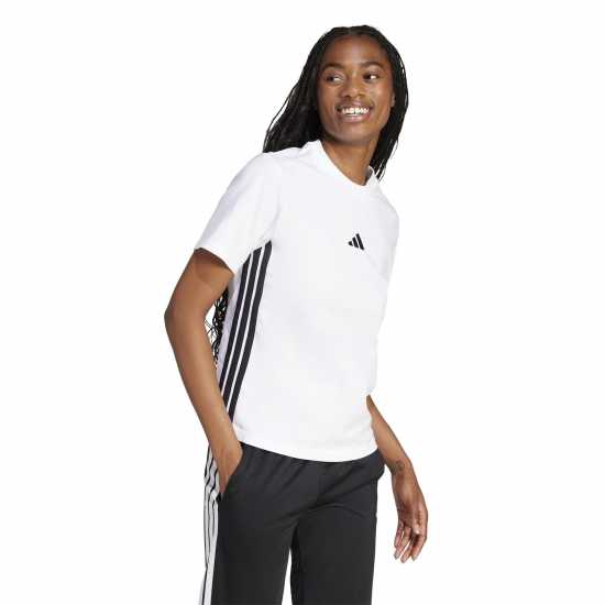 Adidas Essentials 3-Stripes Cotton T-Shirt Womens  Дамски тениски и фланелки