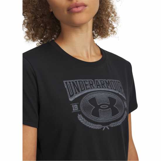 Under Armour Ua Varsity Ss Tee Ld63 Black/White 