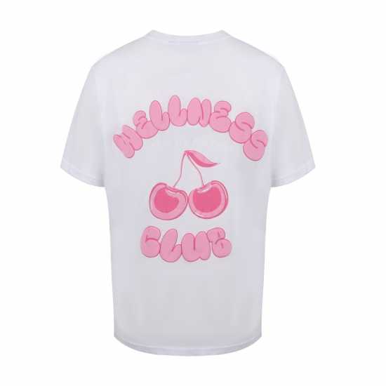 Miso Bubble Os Tee Ld53 Розова череша Дамски тениски и фланелки