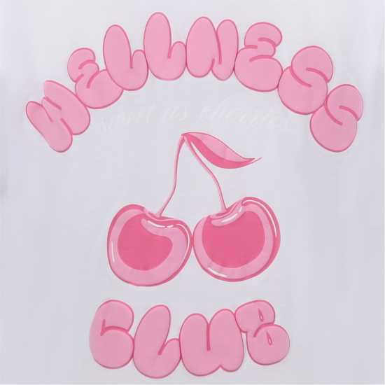 Miso Bubble Os Tee Ld53 Розова череша Дамски тениски и фланелки