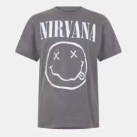 Official Band Tee Ld54 Nirvana Дамски тениски и фланелки