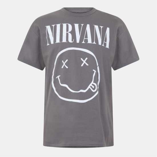 Official Band Tee Ld54 Nirvana Дамски тениски и фланелки