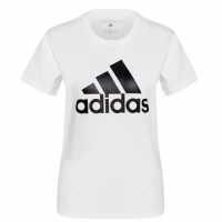 Adidas Qt T-Shirt BOS White Дамски тениски и фланелки