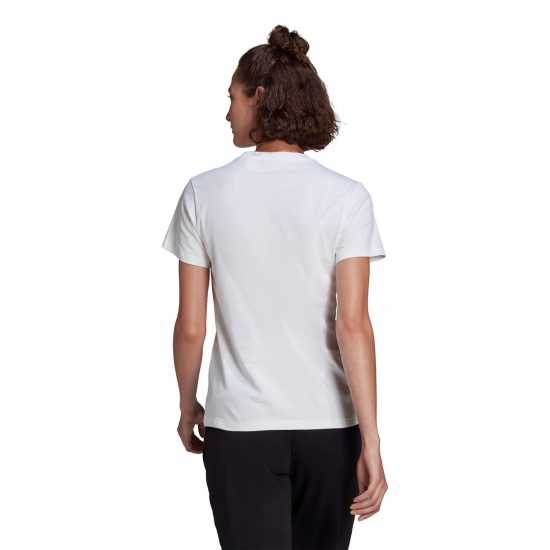 Adidas Qt T-Shirt Womens BOS White BF Дамски тениски с яка