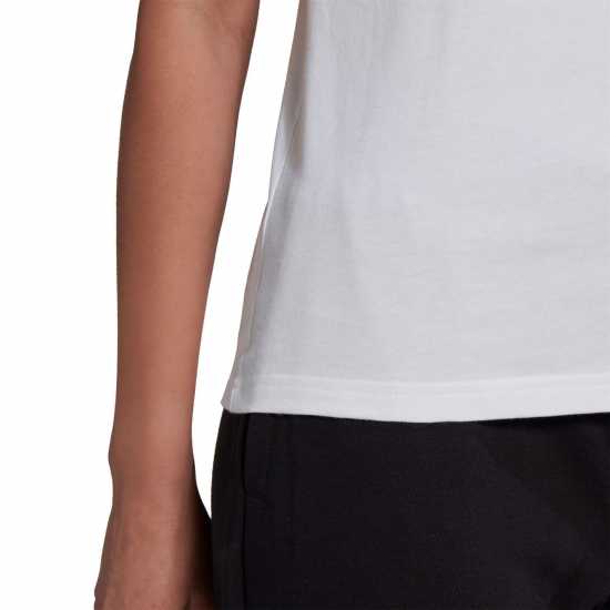 Adidas Qt T-Shirt Womens BOS White BF Дамски тениски с яка