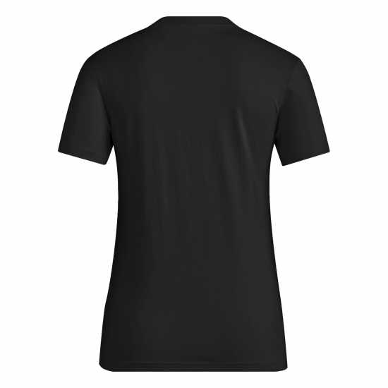 Adidas Essentials Logo T-Shirt Womens BOS Черен Дамски тениски и фланелки