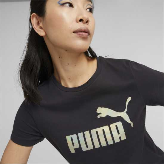 Puma Nova Shine Tee Ld99 Puma Black Дамски тениски и фланелки