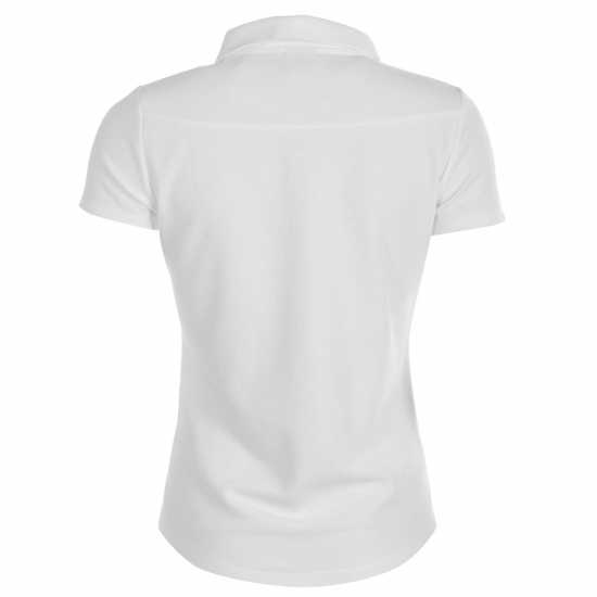 La Gear Блуза С Яка Pique Polo Shirt Ladies White Дамски тениски с яка