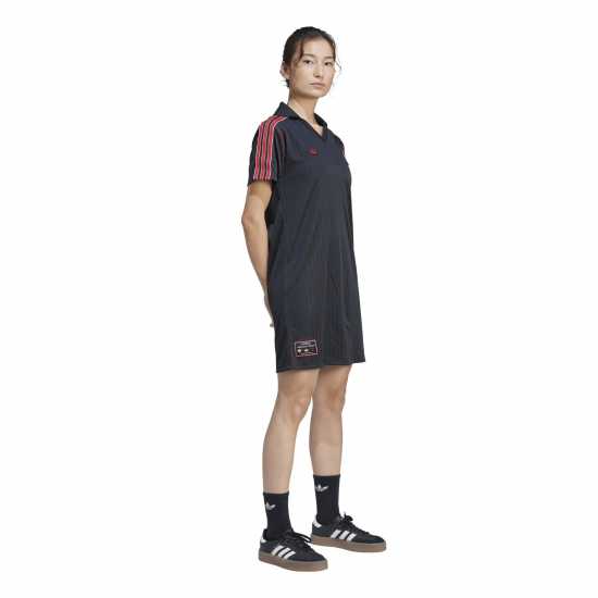 Adidas Рокля-Риза Women's Mufc Icon T-Shirt Dress  