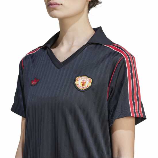 Adidas Рокля-Риза Women's Mufc Icon T-Shirt Dress  