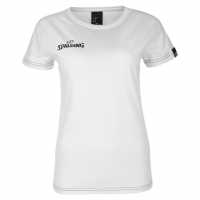 Spalding Ii T-Shirt Ld99 White Дамски тениски и фланелки