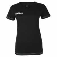 Spalding Ii T-Shirt Ld99 Black Дамски тениски и фланелки