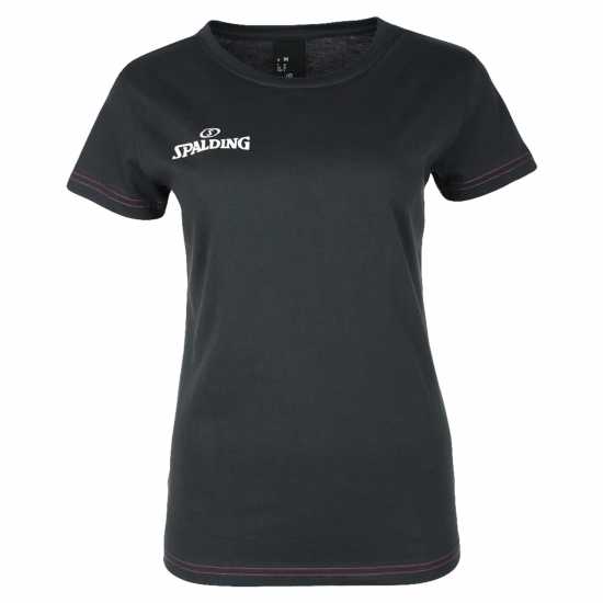 Spalding Team Ii T-Shirt Womens Antra Дамски тениски и фланелки