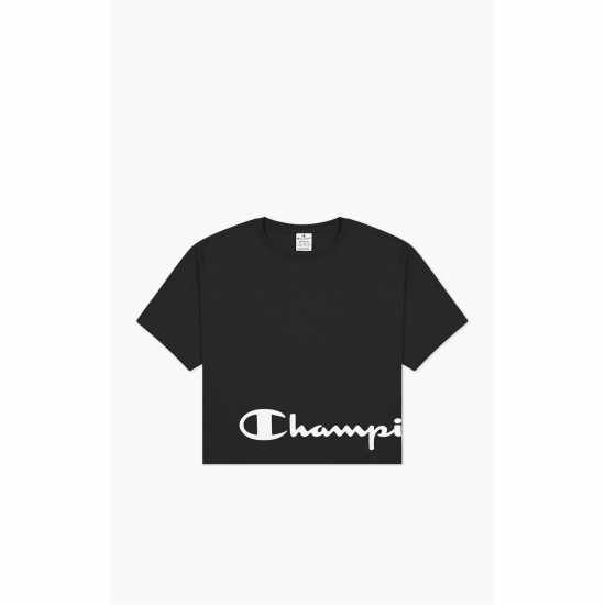 Дамски тениски и фланелки Champion Crew T-Shrt Ld99 Черно Champion Crew T-Shrt Ld99 Черно Дамски тениски и фланелки