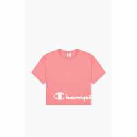 Champion Crew T-Shrt Ld99 Pink Дамски тениски и фланелки