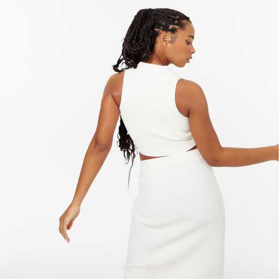 Дамски пуловери и жилетки Jack Wills Knitted Polo Crop Top Винтажно бяло Jack Wills Knitted Polo Crop Top Винтажно бяло Дамски пуловери и жилетки