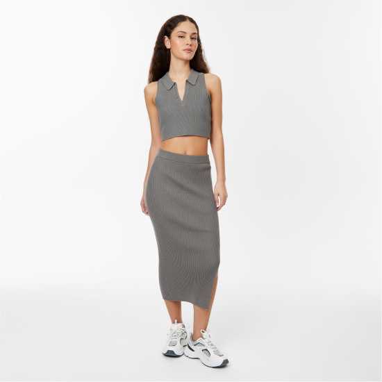 Дамски пуловери и жилетки Jack Wills Knitted Midi Skirt Затихнал каки Jack Wills Knitted Midi Skirt Затихнал каки Дамски пуловери и жилетки