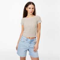 Jack Wills Crochet Open Back Tee  Дамски пуловери и жилетки