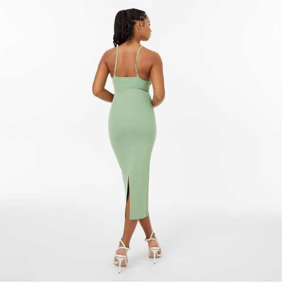 Дамски пуловери и жилетки Средна Рокля Jack Wills Cut Out Midi Dress Евкалипт Средна Рокля Jack Wills Cut Out Midi Dress Евкалипт Дамски пуловери и жилетки