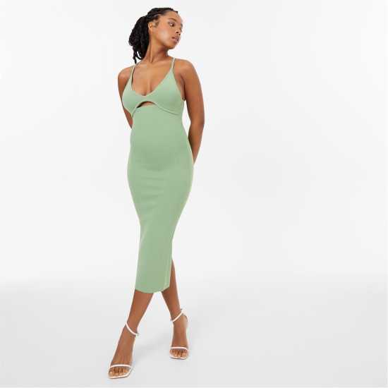 Дамски пуловери и жилетки Средна Рокля Jack Wills Cut Out Midi Dress Евкалипт Средна Рокля Jack Wills Cut Out Midi Dress Евкалипт Дамски пуловери и жилетки