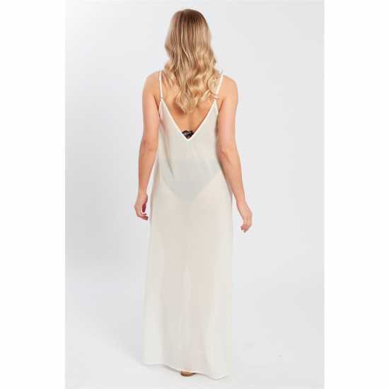 Influence Mxi Cami Drs Ld99 White Дамски поли и рокли