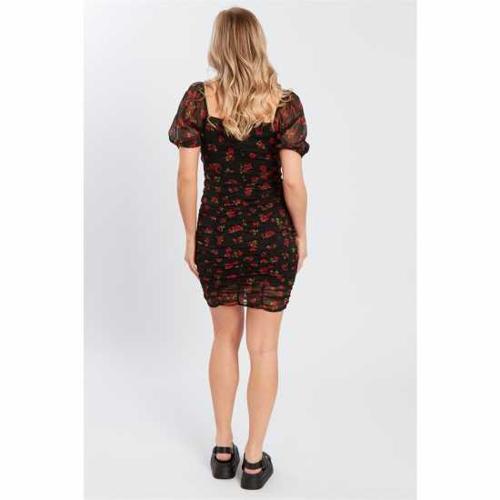 Дамски поли и рокли Influence Puff Sleeve Drs Ld99 Influence Puff Sleeve Drs Ld99 Дамски поли и рокли