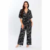 Influence Infinity Angel Sleeve Jumpsuits Influence Infinity Angel Sleeve Jumpsuits
