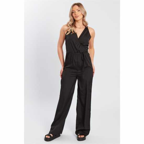Influence Women's Jumpsuit Черно 