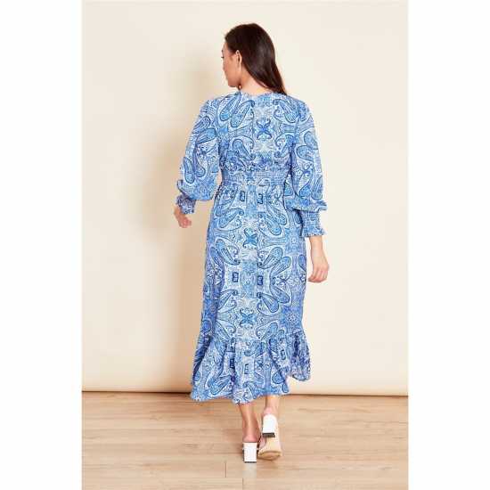 Дамски поли и рокли Violet Romance Shirrd Maxi Drs Ld99 Violet Romance Shirrd Maxi Drs Ld99 Дамски поли и рокли