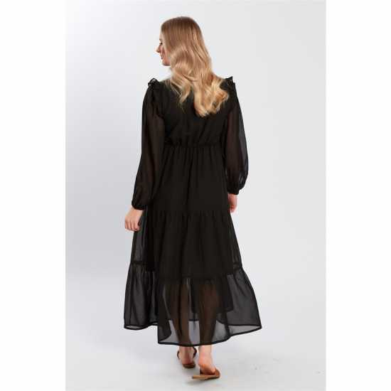 Дамски поли и рокли Violet Romance Chifon Maxi Drs Ld99 Черно Violet Romance Chifon Maxi Drs Ld99 Черно Дамски поли и рокли