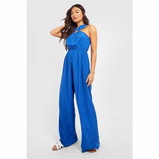 Violet Romance Women's Vrom Wide Leg Jumpsuit Синьо 