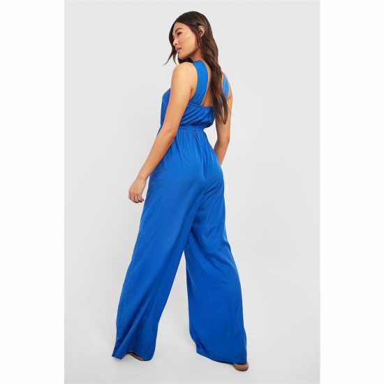 Violet Romance Women's Vrom Wide Leg Jumpsuit Синьо 