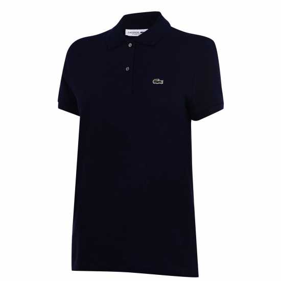 Lacoste Блуза С Яка Short Sleeve Polo Shirt Navy Blue 166 