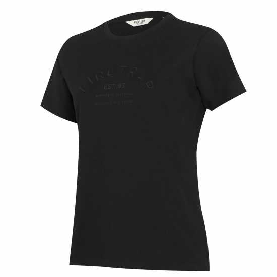 Firetrap Logo Boyfriend T-Shirt  - Дамски тениски и фланелки
